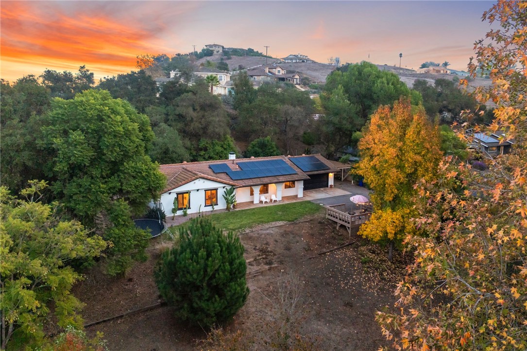 736 Del Valle Drive Fallbrook, CA 92028 - Photo 2 of 53 an aerial view of a house with a yard