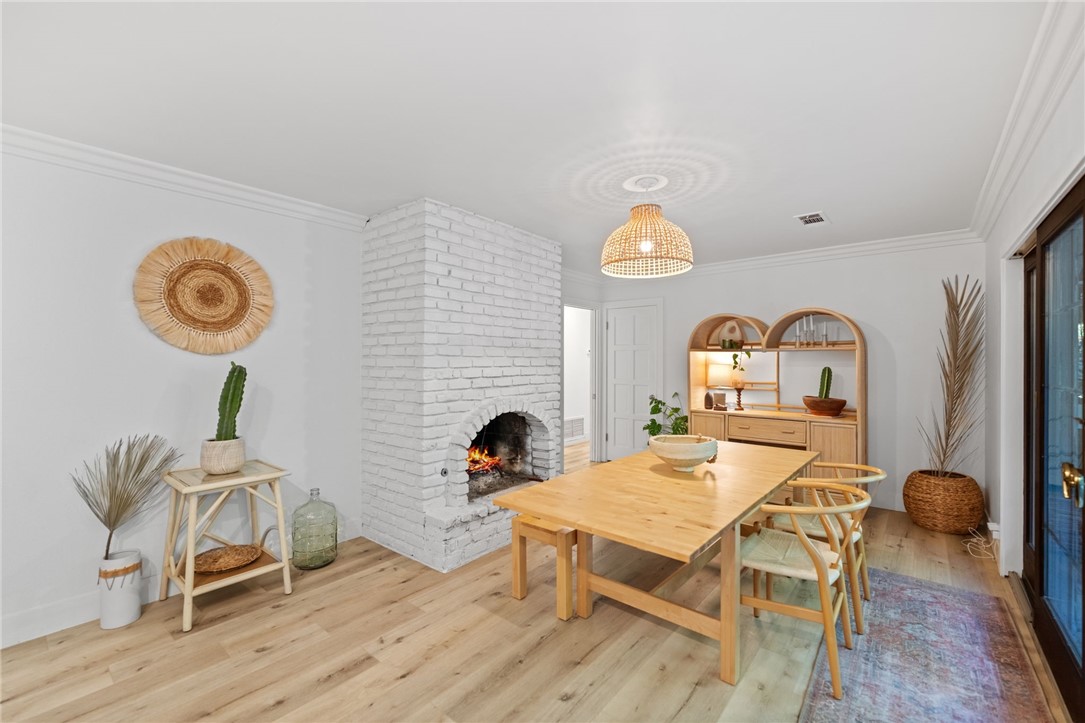 736 Del Valle Drive Fallbrook, CA 92028 - Photo 21 of 53 a view of a dining room and wooden floor