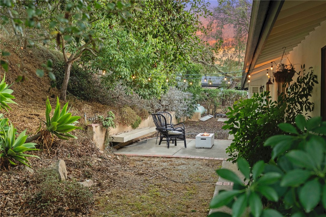 736 Del Valle Drive Fallbrook, CA 92028 - Photo 34 of 53 a view of a bench in a backyard