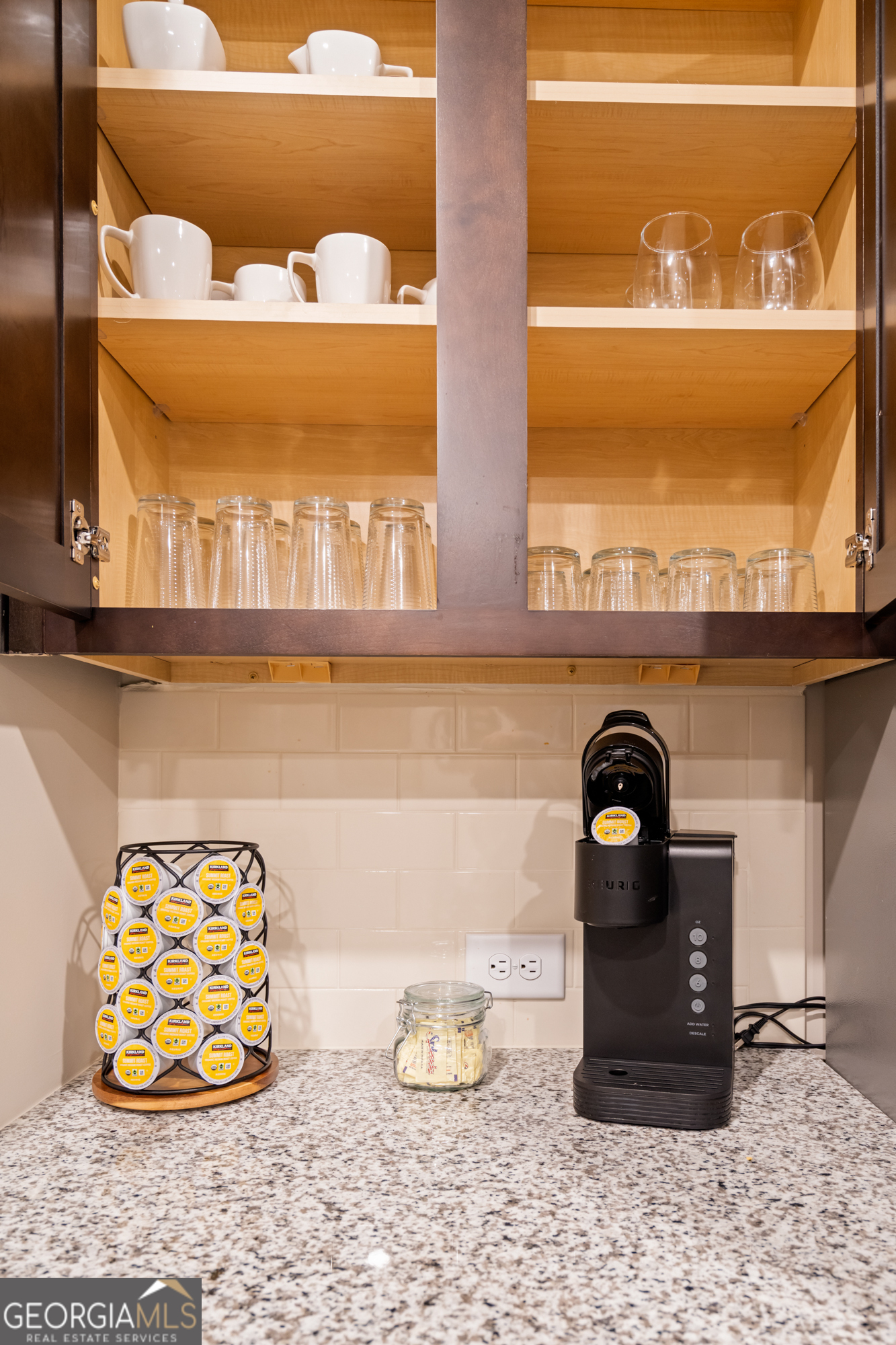 2029 Pinnacle Way Norcross, GA 30071 - Photo 8 of 30 a close view of a fireplace and cabinets