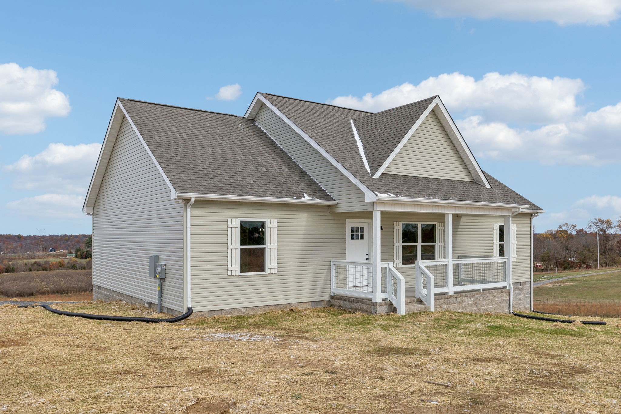 2649 Oak Knob Road Lafayette, TN 37083 - Photo 1 of 34 a front view of a house with a yard