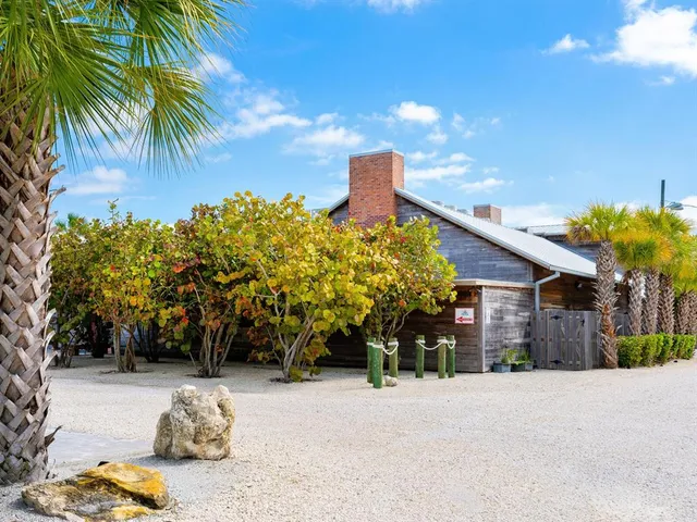 a view of a house with a patio