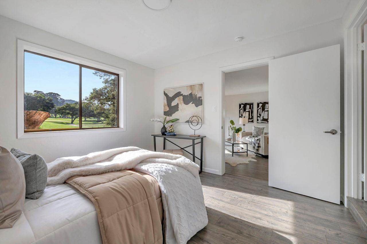 431 Green Hills Drive Millbrae, CA 94030 - Photo 28 of 50 a bedroom with a bed and a window