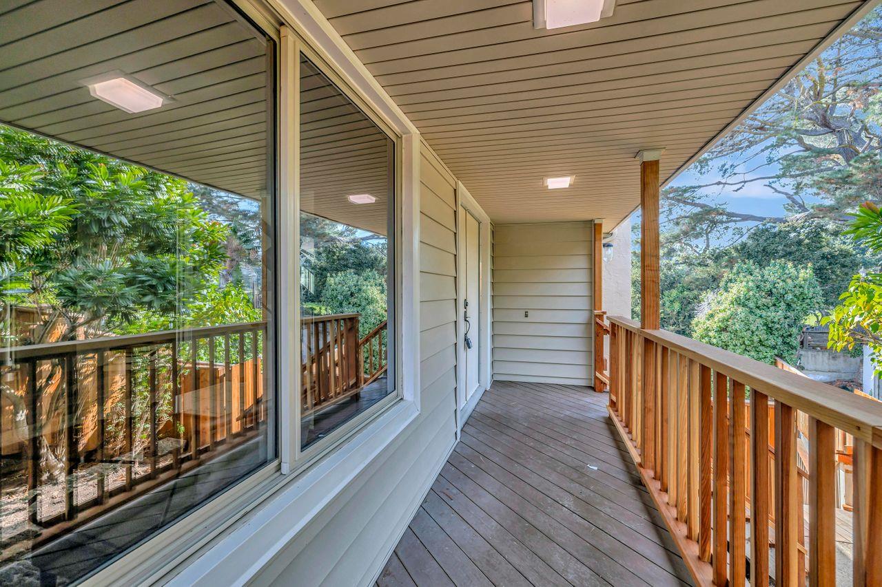 431 Green Hills Drive Millbrae, CA 94030 - Photo 3 of 50 a view of balcony with wooden floor