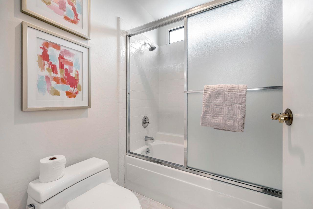 431 Green Hills Drive Millbrae, CA 94030 - Photo 32 of 50 a bathroom with a toilet and a shower