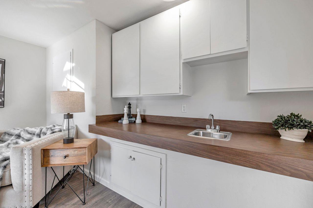 431 Green Hills Drive Millbrae, CA 94030 - Photo 38 of 50 a kitchen with sink and cabinets
