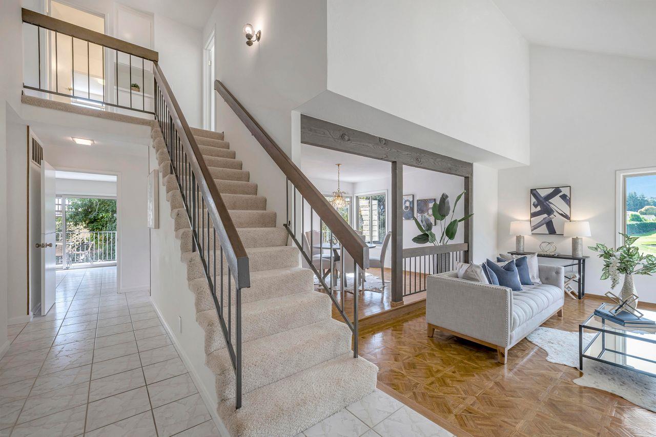 431 Green Hills Drive Millbrae, CA 94030 - Photo 4 of 50 a living room with furniture and a rug
