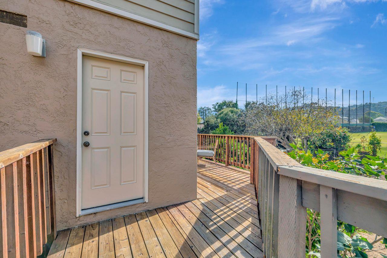 431 Green Hills Drive Millbrae, CA 94030 - Photo 46 of 50 a view of balcony with wooden floor