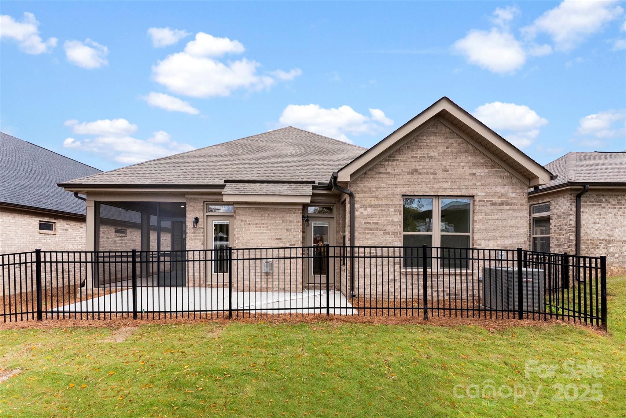 415 Newstyle Way Gastonia, NC 28056 - Photo 25 of 26 a view of a house with iron fence