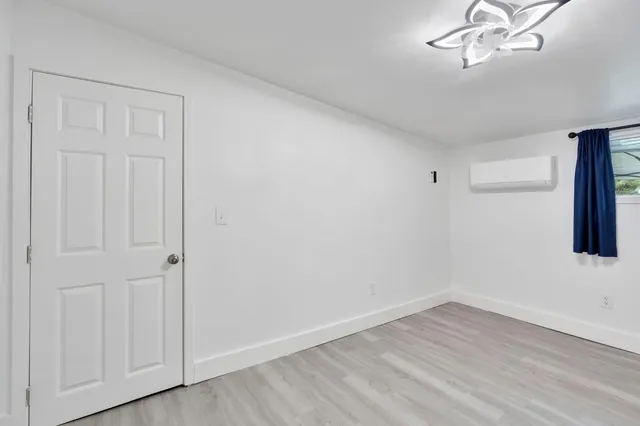 wooden floor in an empty room