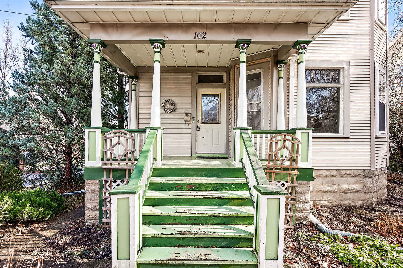 102 Vale Street Bloomington, IL 61701 - Photo 2 of 35 a front view of a house with a porch