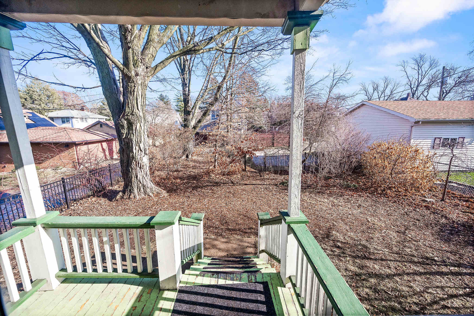 102 Vale Street Bloomington, IL 61701 - Photo 31 of 35 a view of a yard with large trees