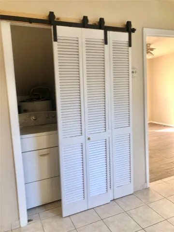 a view of a bathroom with a shower