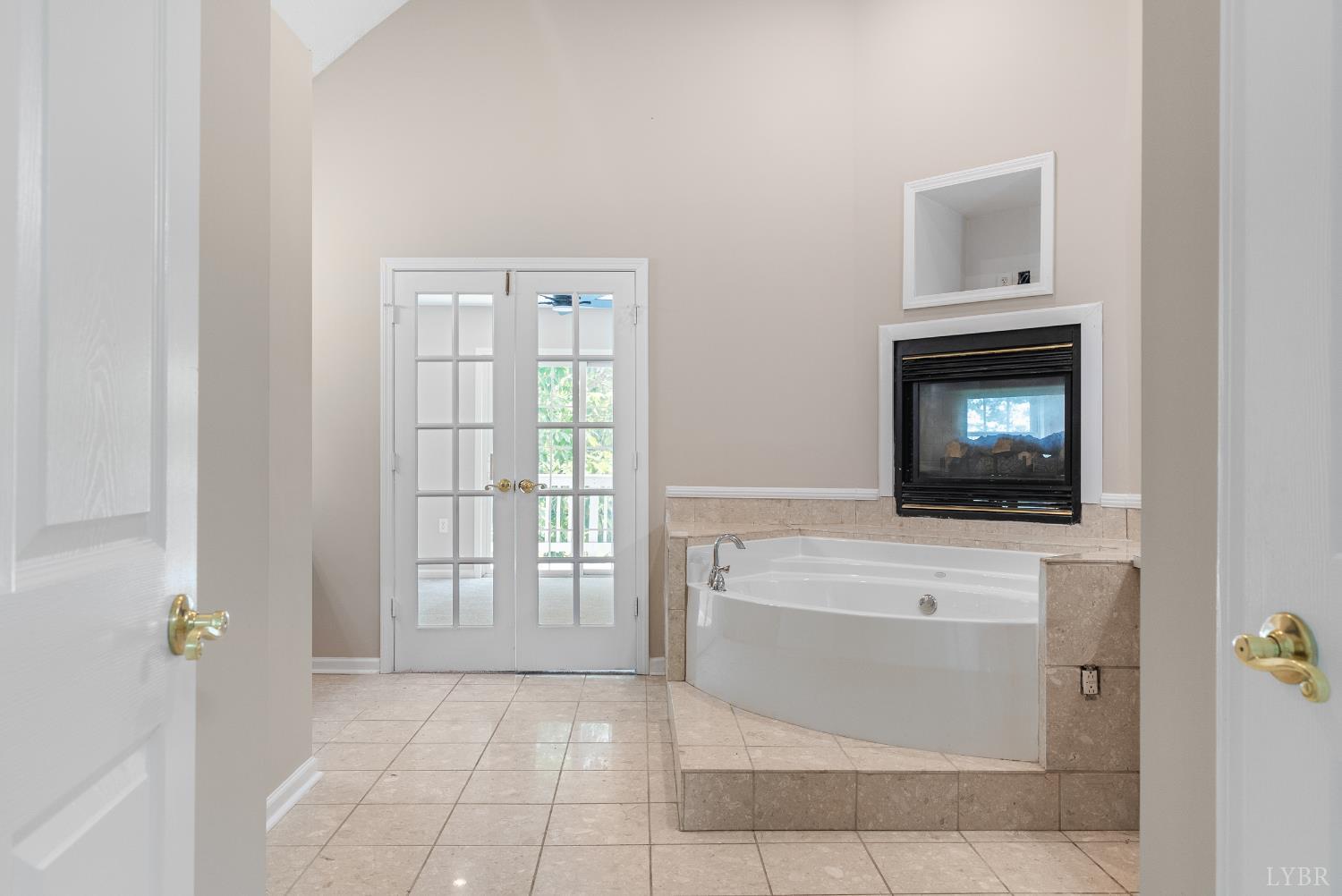 1505 Chestnut Grv Road Appomattox, VA 24522 - Photo 53 of 99 a living room with a washing machine and a fireplace