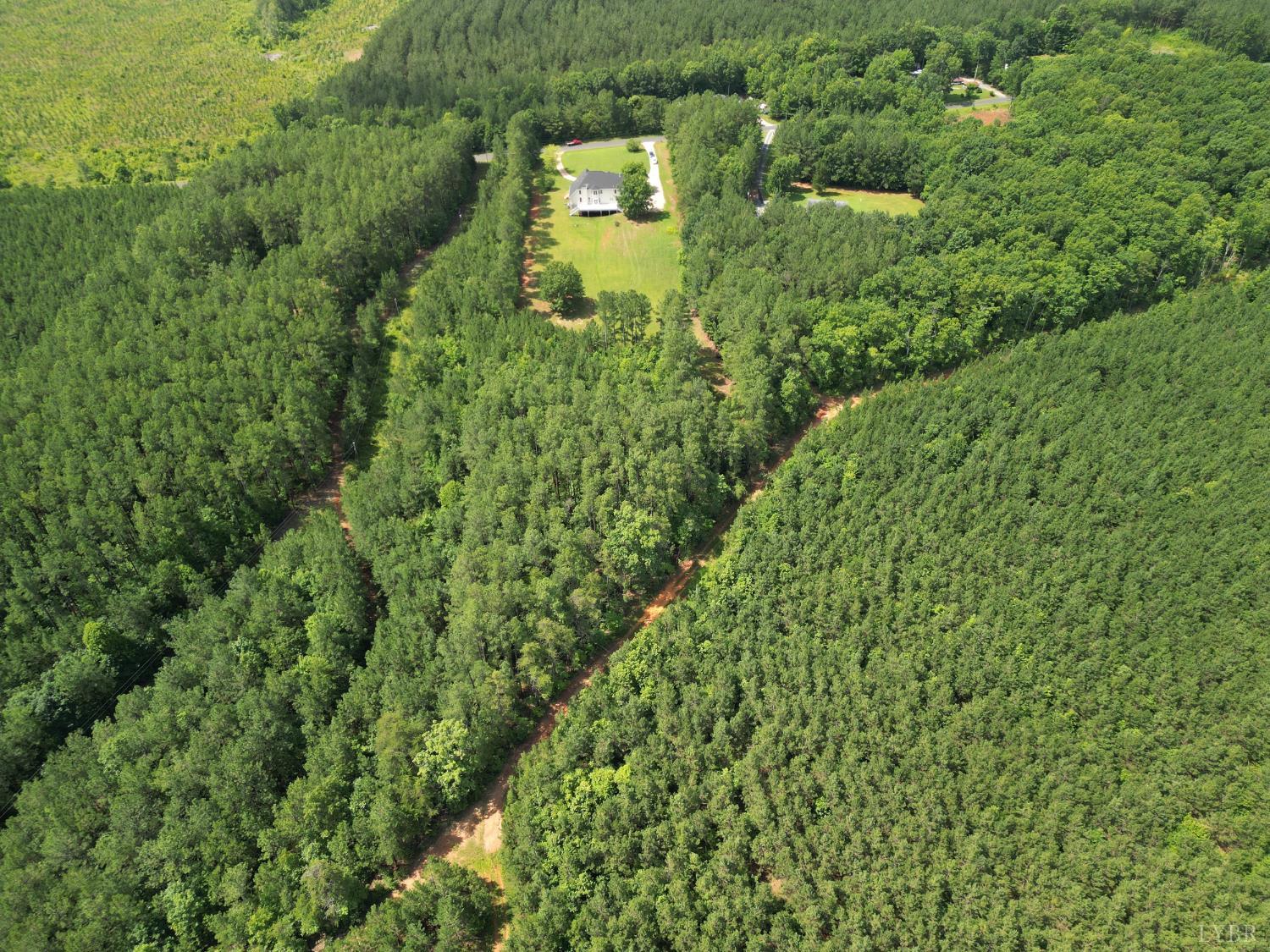 1505 Chestnut Grv Road Appomattox, VA 24522 - Photo 94 of 99 an aerial view of a house with a yard