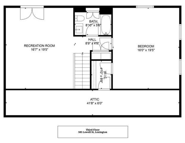 a picture of a black and white wall