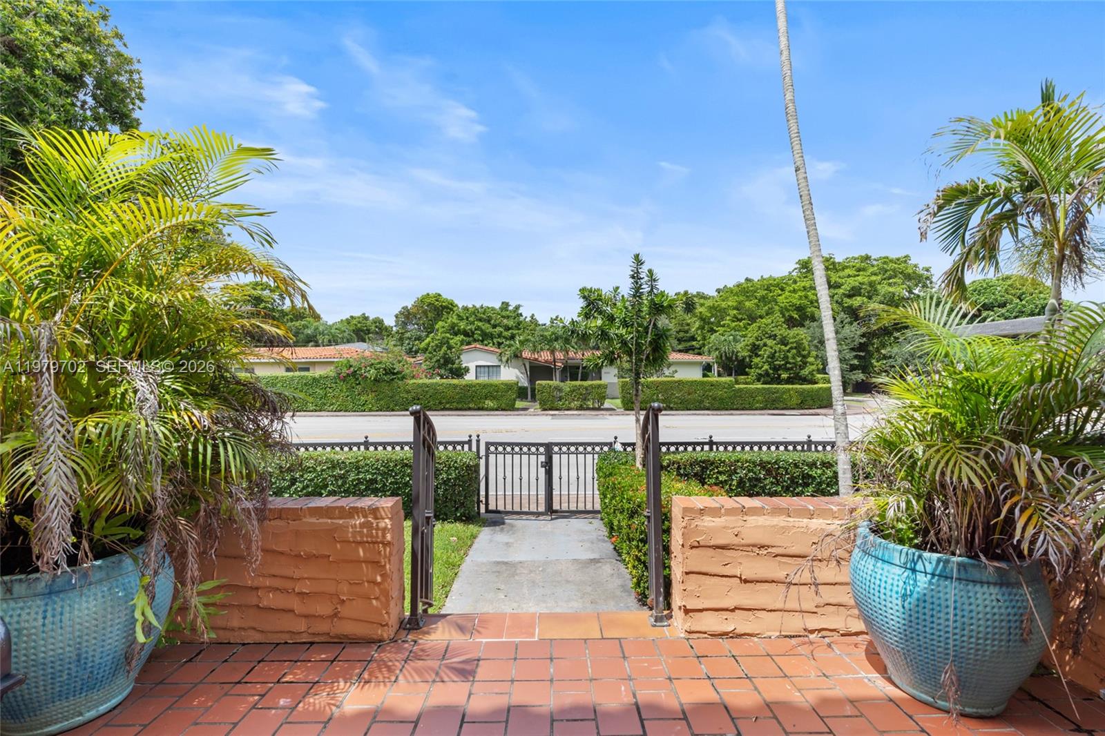 3409 South Le Jeune Road Coral Gables, FL 33134 - Photo 49 of 53 a view of a backyard
