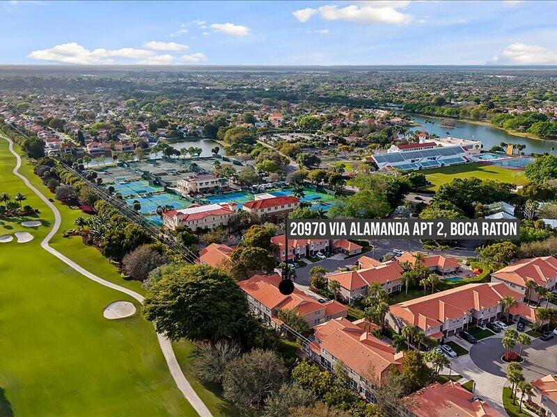 20970 Via Alamanda Boca Raton, FL 33428 - Photo 38 of 51 an aerial view of residential houses with outdoor space