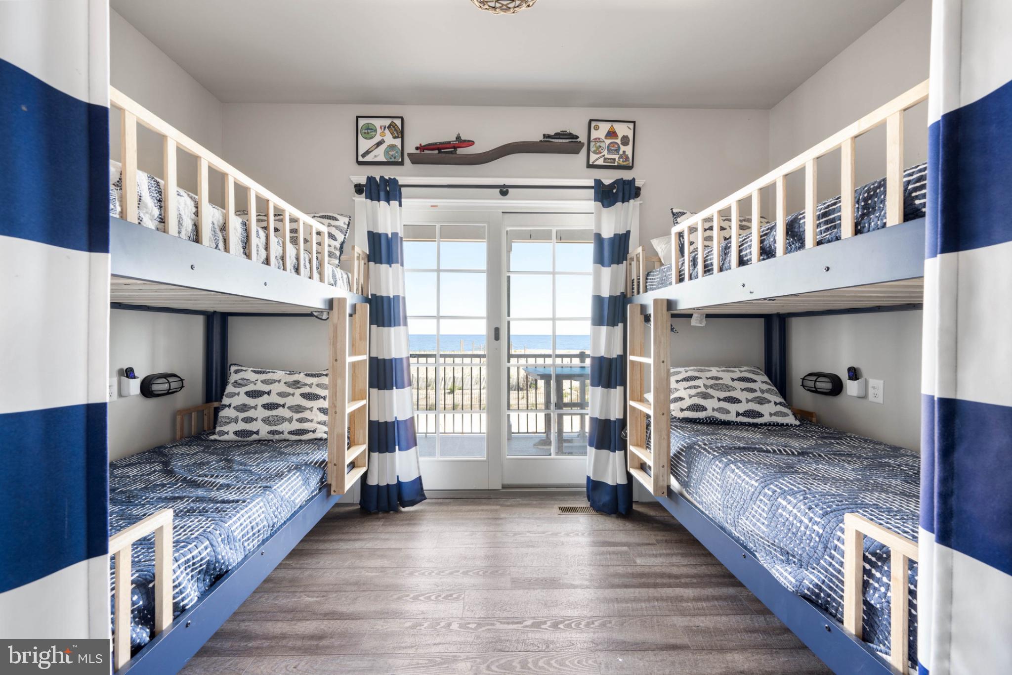 402 Bay Front Road Milton, DE 19968 - Photo 45 of 50 Coastal-inspired bunk room retreat.