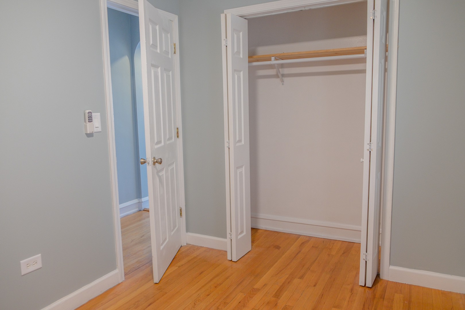 5445 West 64th Street, Unit 2 Chicago, IL 60638 - Photo 14 of 37 a view of empty room with wooden floor