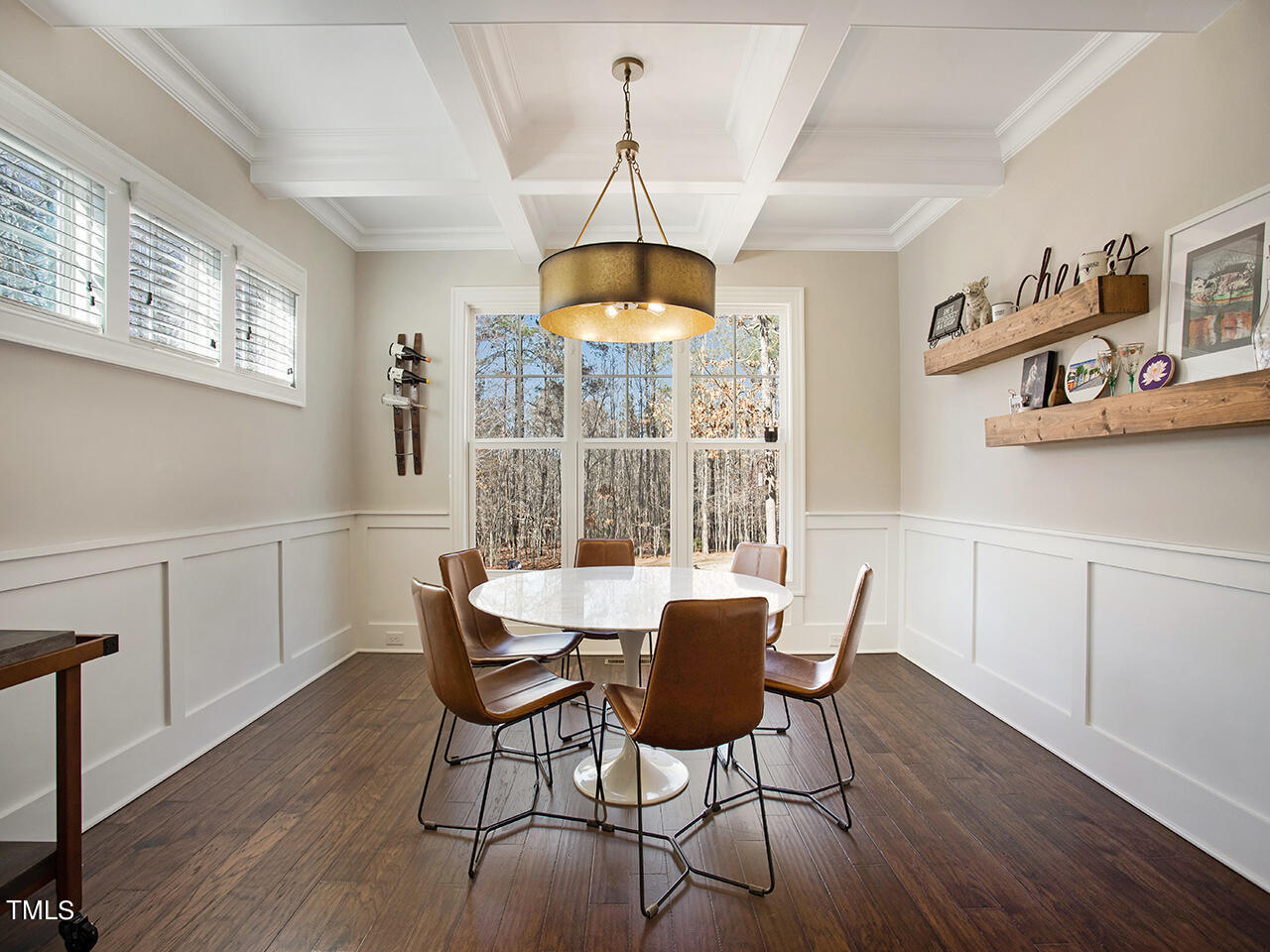 1109 Harrison Ridge Road Wake Forest, NC 27587 - Photo 33 of 86 a dining room with furniture and window