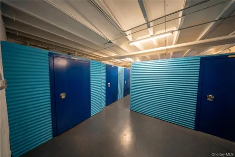 a car parked in garage