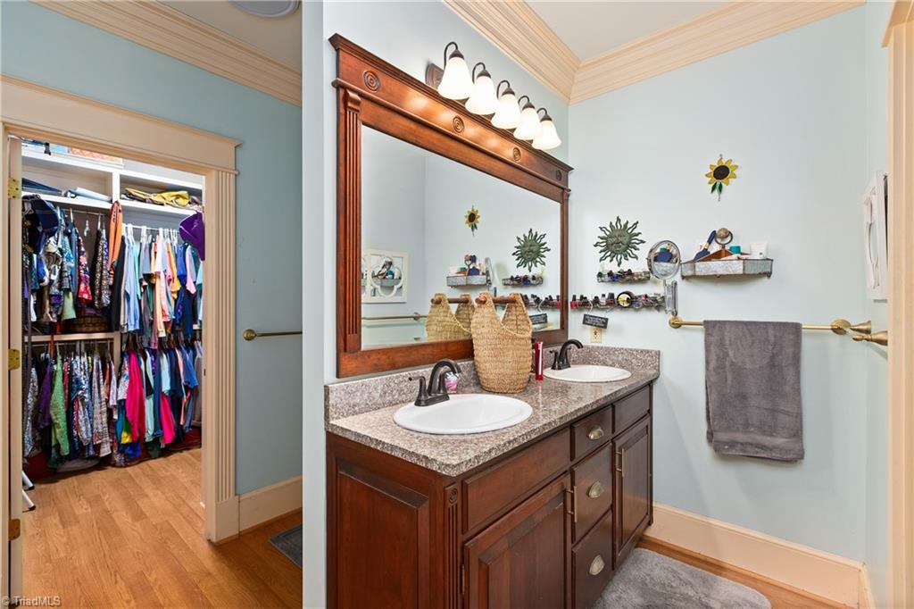 4112 St Johns Street High Point, NC 27265 - Photo 22 of 44 Master bath leads into large closet