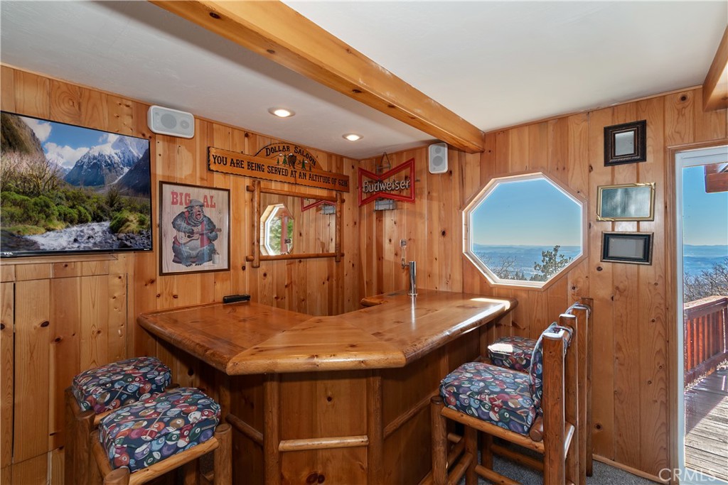 2477 Spring Oak Drive Running Springs, CA 92382 - Photo 36 of 51 Bottom Level Entertainment Bar With Service Sink