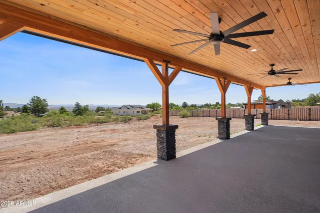 a view of outdoor space with seating area