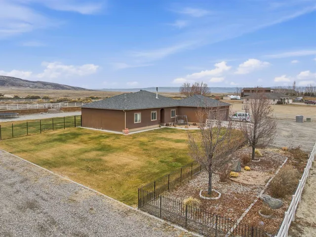 a view of a swimming pool with an ocean view