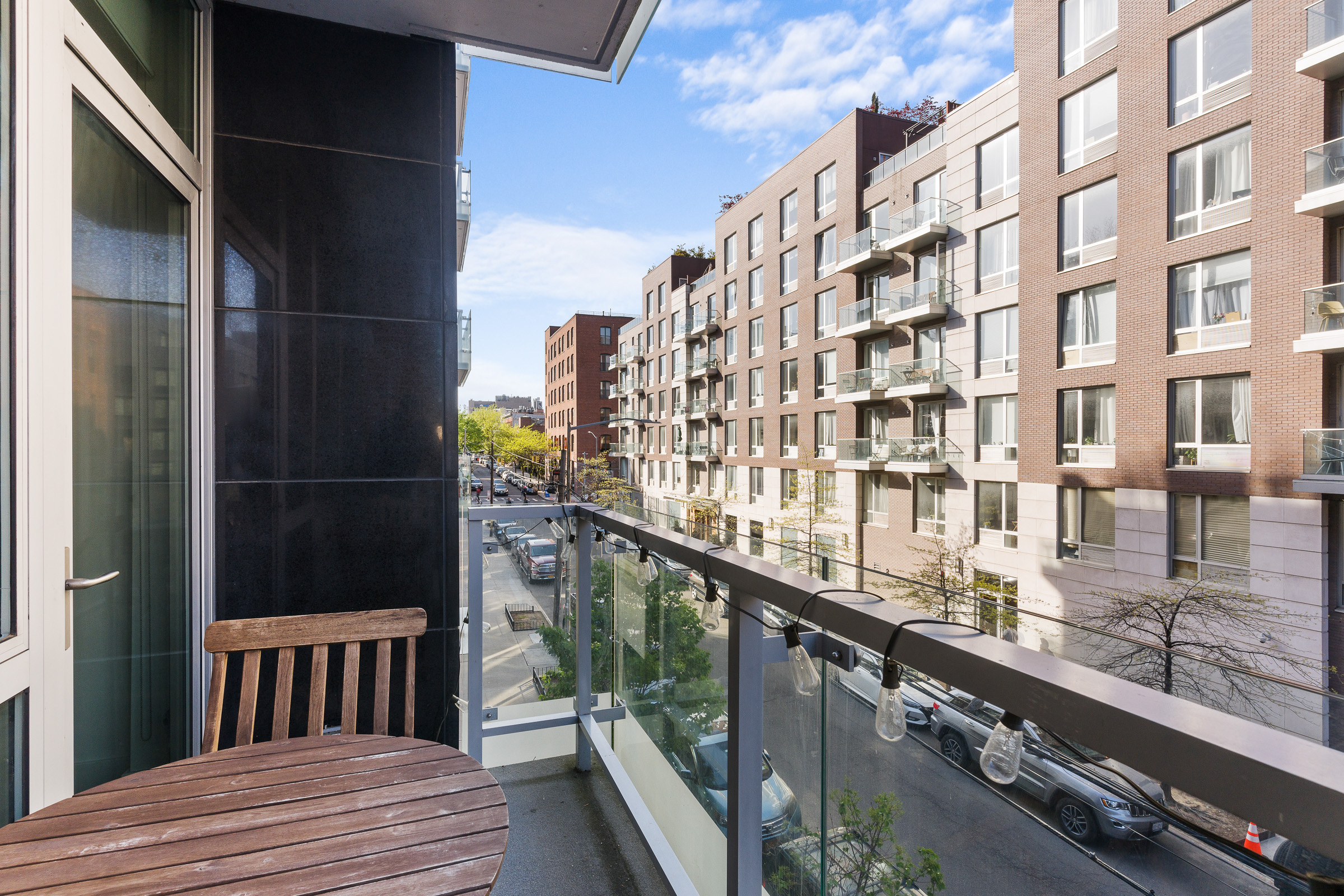 212 North 9th Street, Unit 3A Brooklyn, NY 11211 - Photo 4 of 8 a view of balcony with a potted plant
