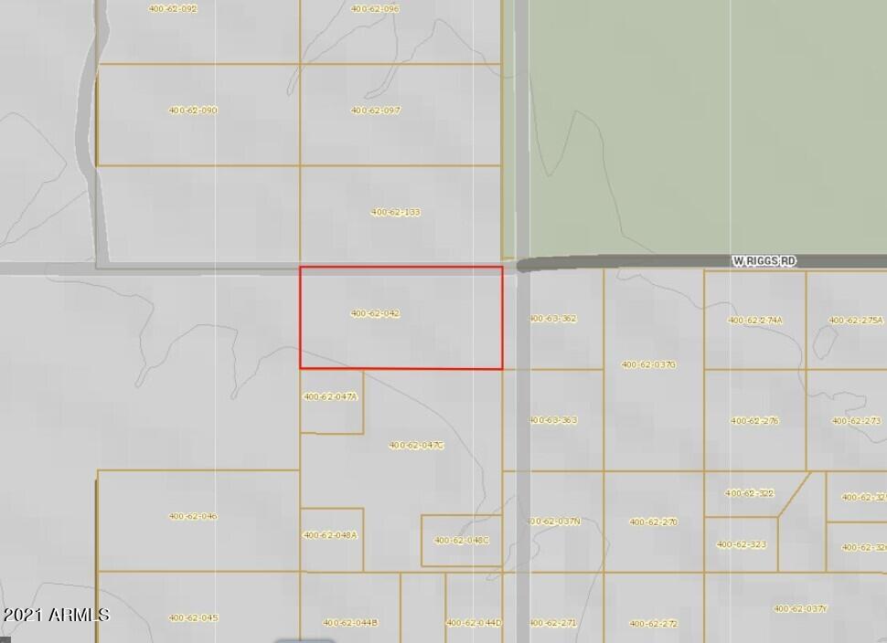 0 West Riggs Road Buckeye, AZ 85326 - Photo 3 of 3 APN 400-62-042 - Parcel Image