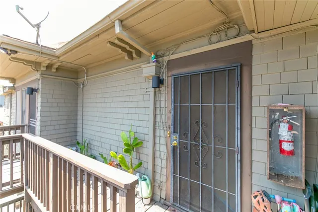 a house with a outdoor space