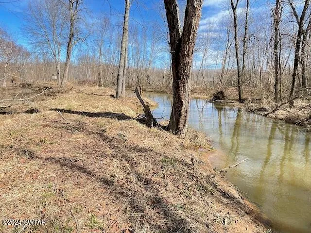 a view of outdoor space with water