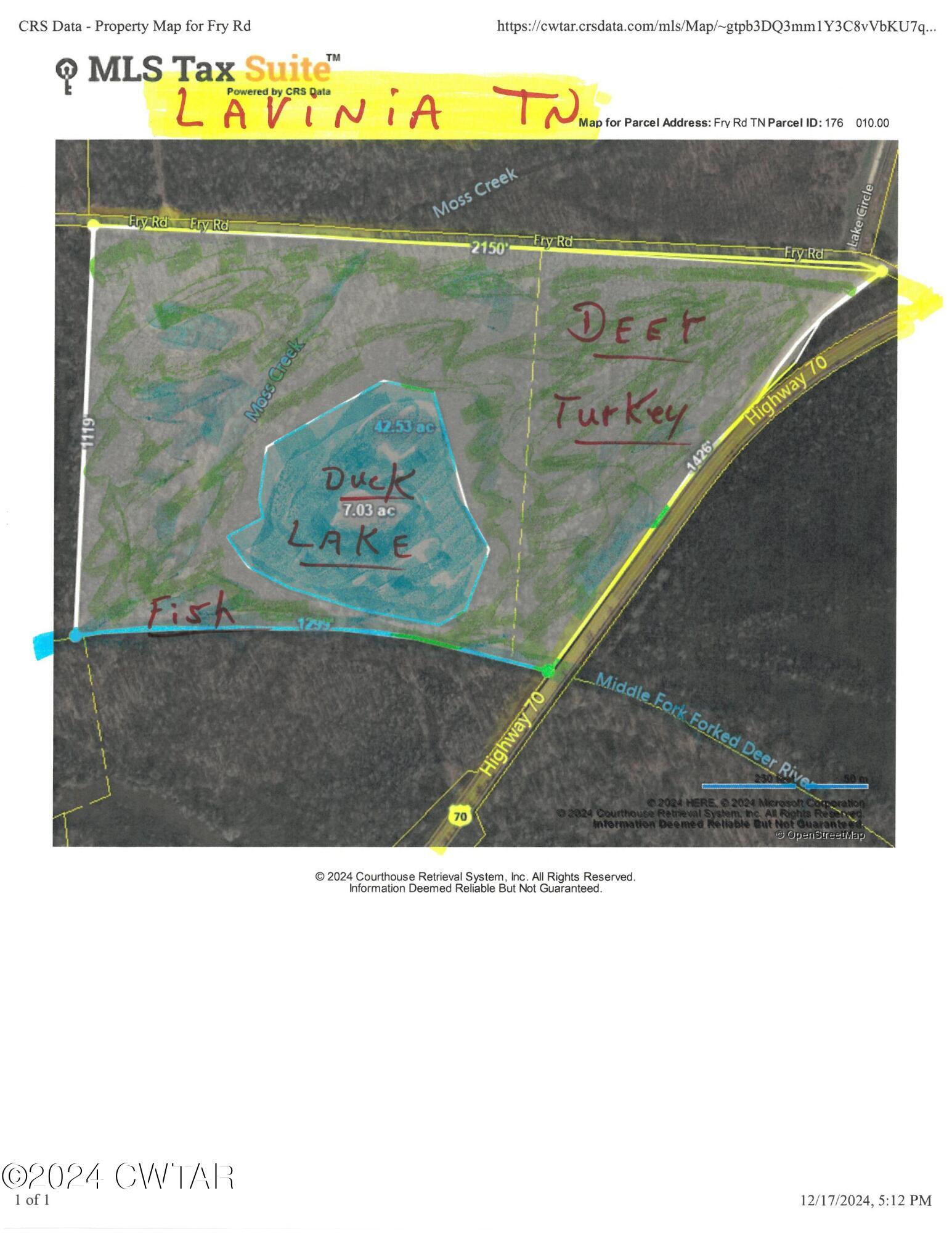 0 Fry Road Cedar Grove, TN 38321 - Photo 21 of 22 a view of a tennis court