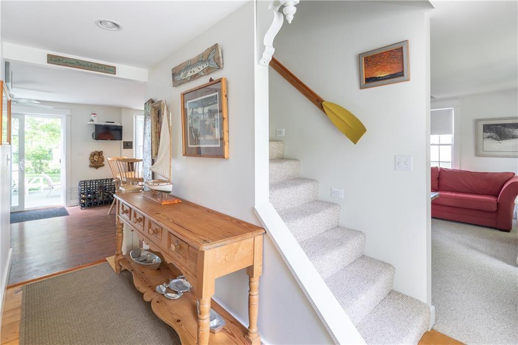 60 Lowells Cove Road Orrs Island, ME 04066 - Photo 4 of 27 The entry hall ushers you into the...