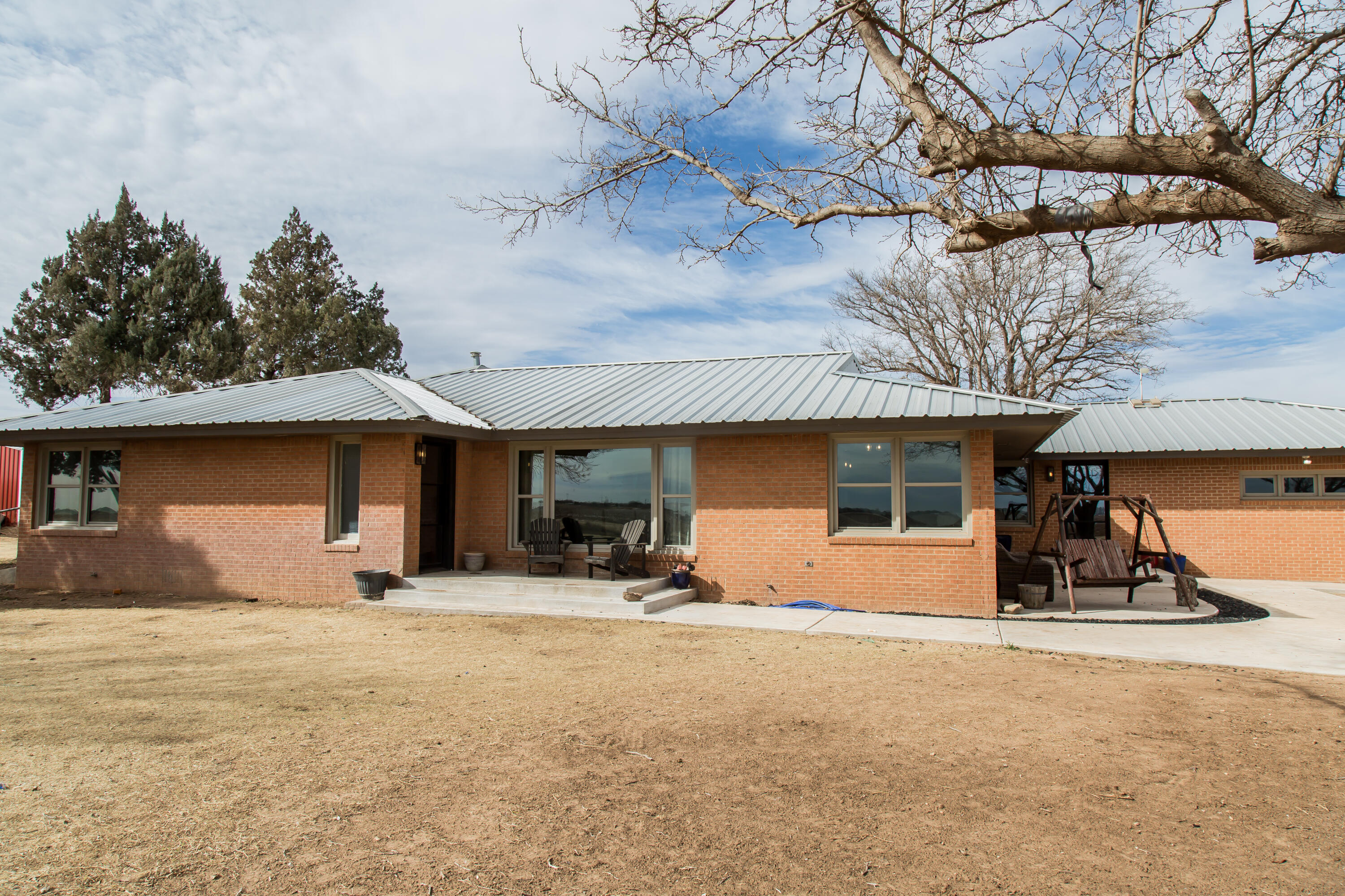 930 Sun Road Plainview, TX 79072 - Photo 19 of 22 a view of a house with snow in front of it