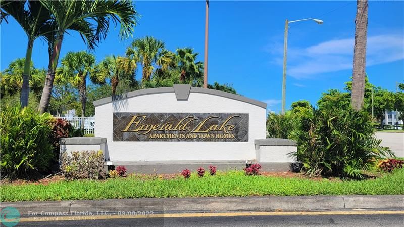 4375 Emerald Vista Lake Worth Beach, FL 33461 - Photo 27 of 27 a sign on the side of a building