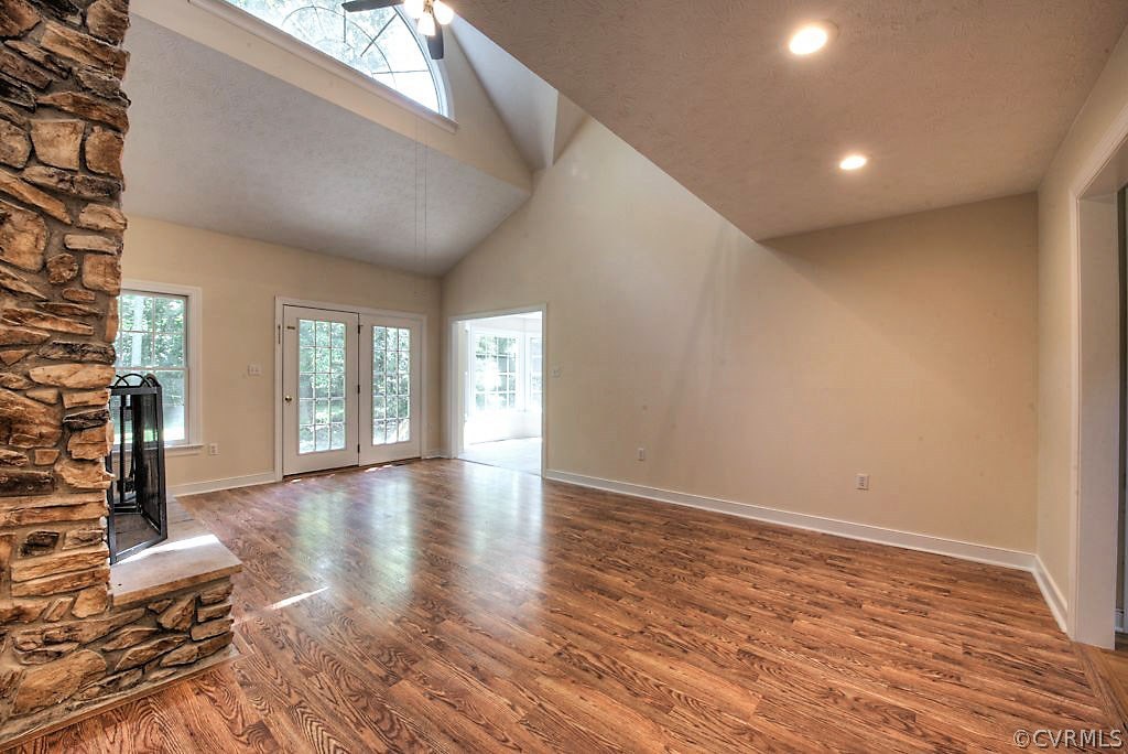9217 Varina Road Henrico, VA 23231 - Photo 10 of 49 a view of empty room with wooden floor and fan