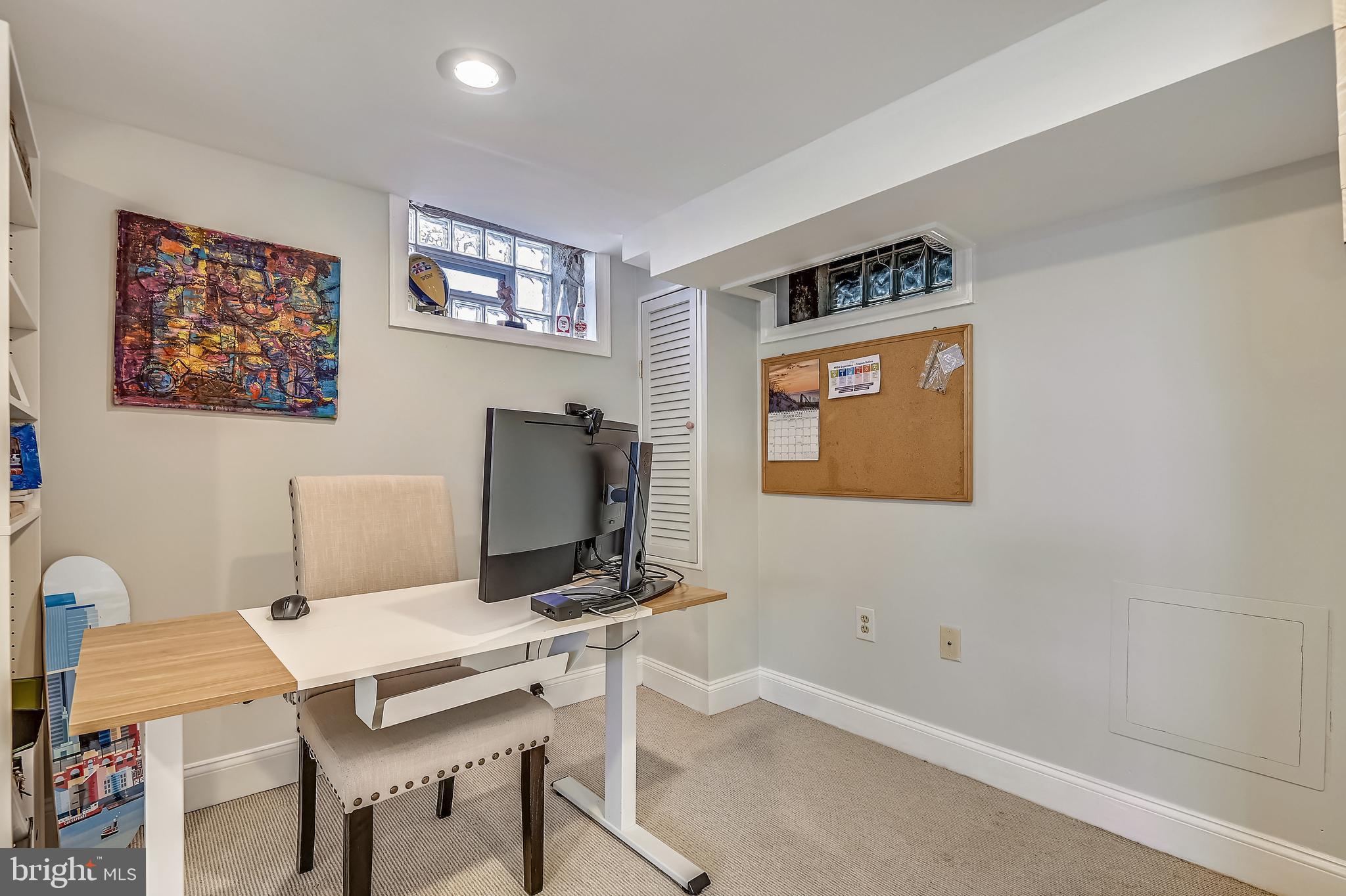 704 Kingston Road Baltimore, MD 21212 - Photo 35 of 41 Office in Lower Level