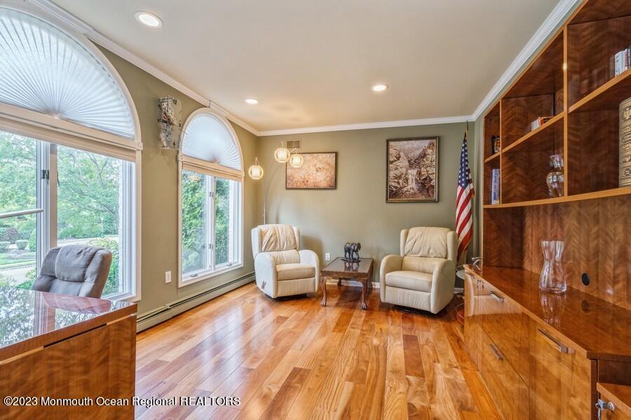 30 Chagall Road Marlboro, NJ 07746 - Photo 6 of 26 a living room with furniture and a large window