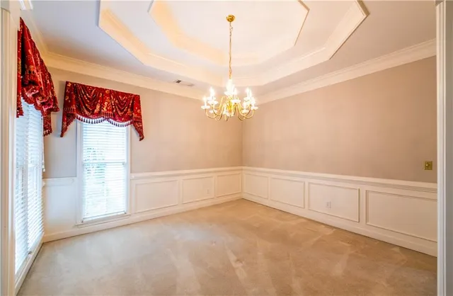 a view of an empty room with window