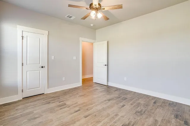 wooden floor in an empty room