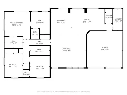a picture of a floor plan