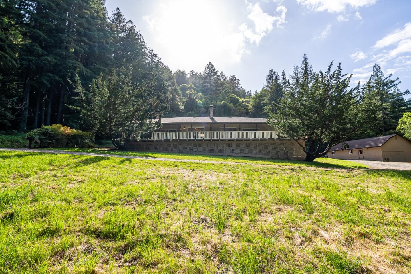 140 Echo Ridge Lane Soquel, CA 95073 - Photo 44 of 50 a view of a swimming pool with a yard