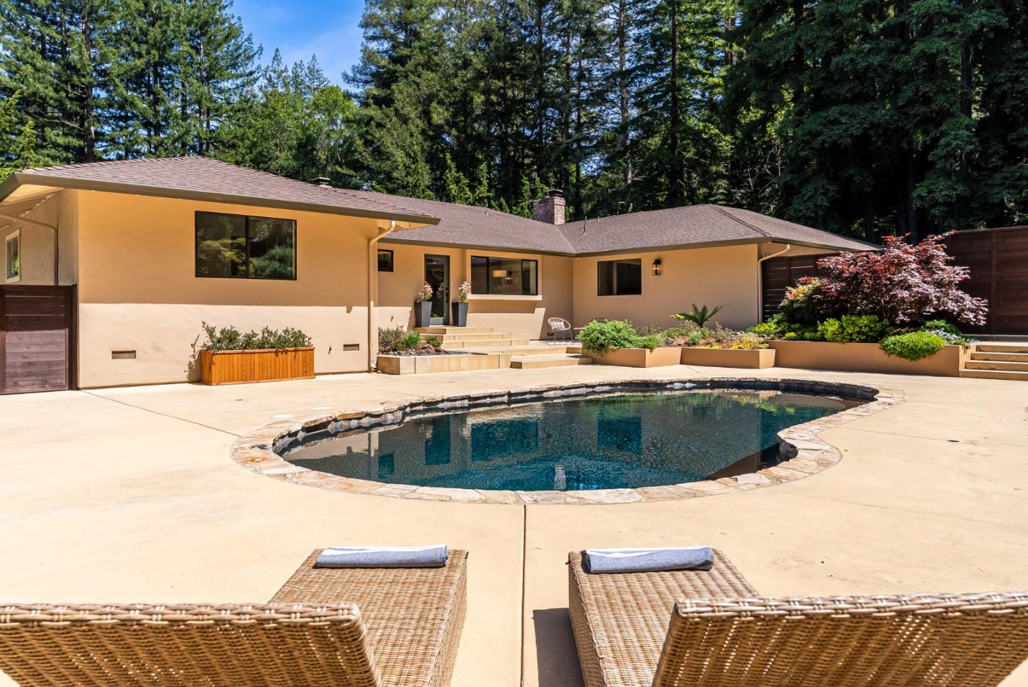 140 Echo Ridge Lane Soquel, CA 95073 - Photo 5 of 50 a house view with a outdoor space