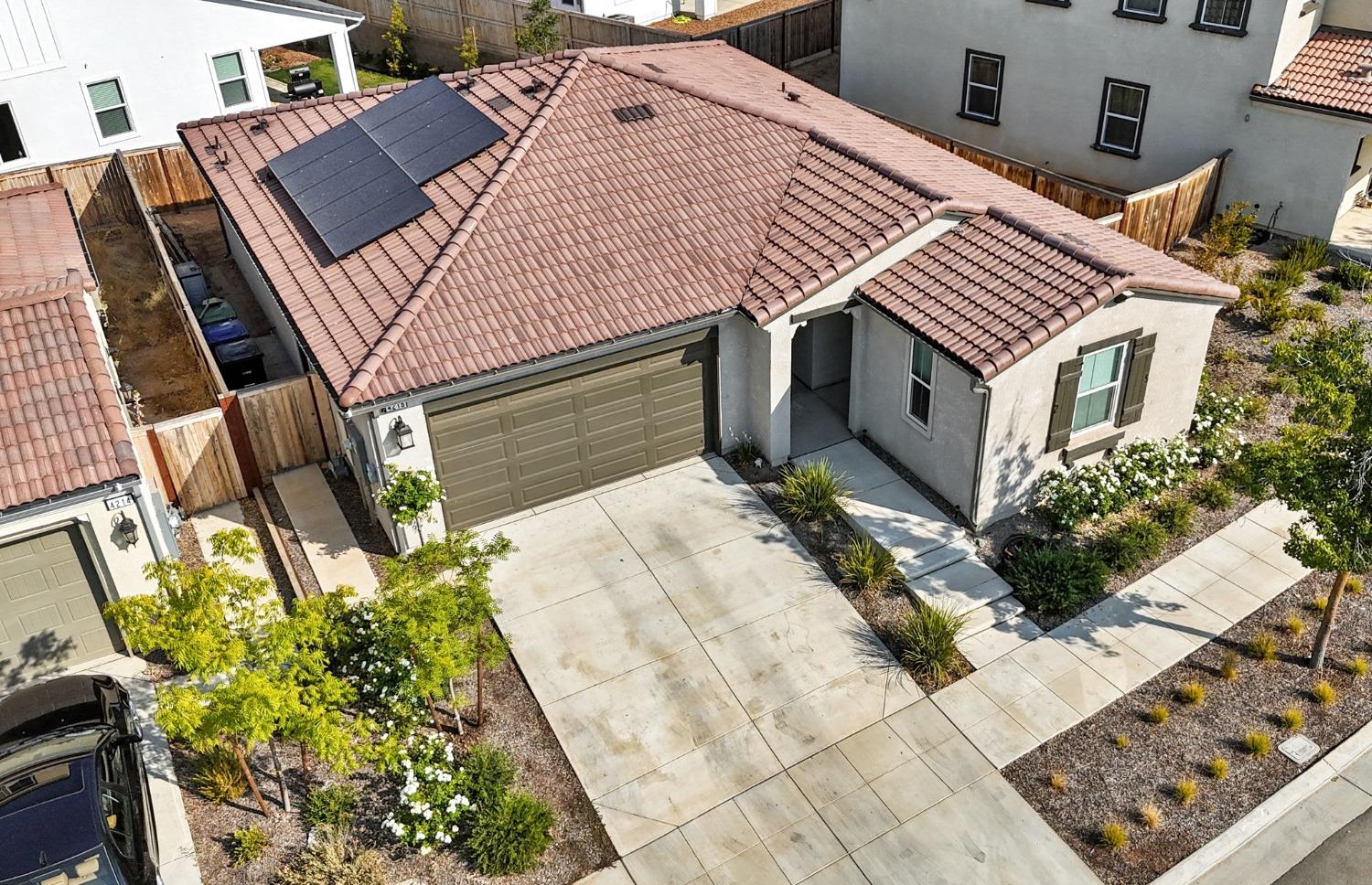 4218 Oak Knoll Road Madera, CA 93636 - Photo 26 of 37 a aerial view of a house with a yard