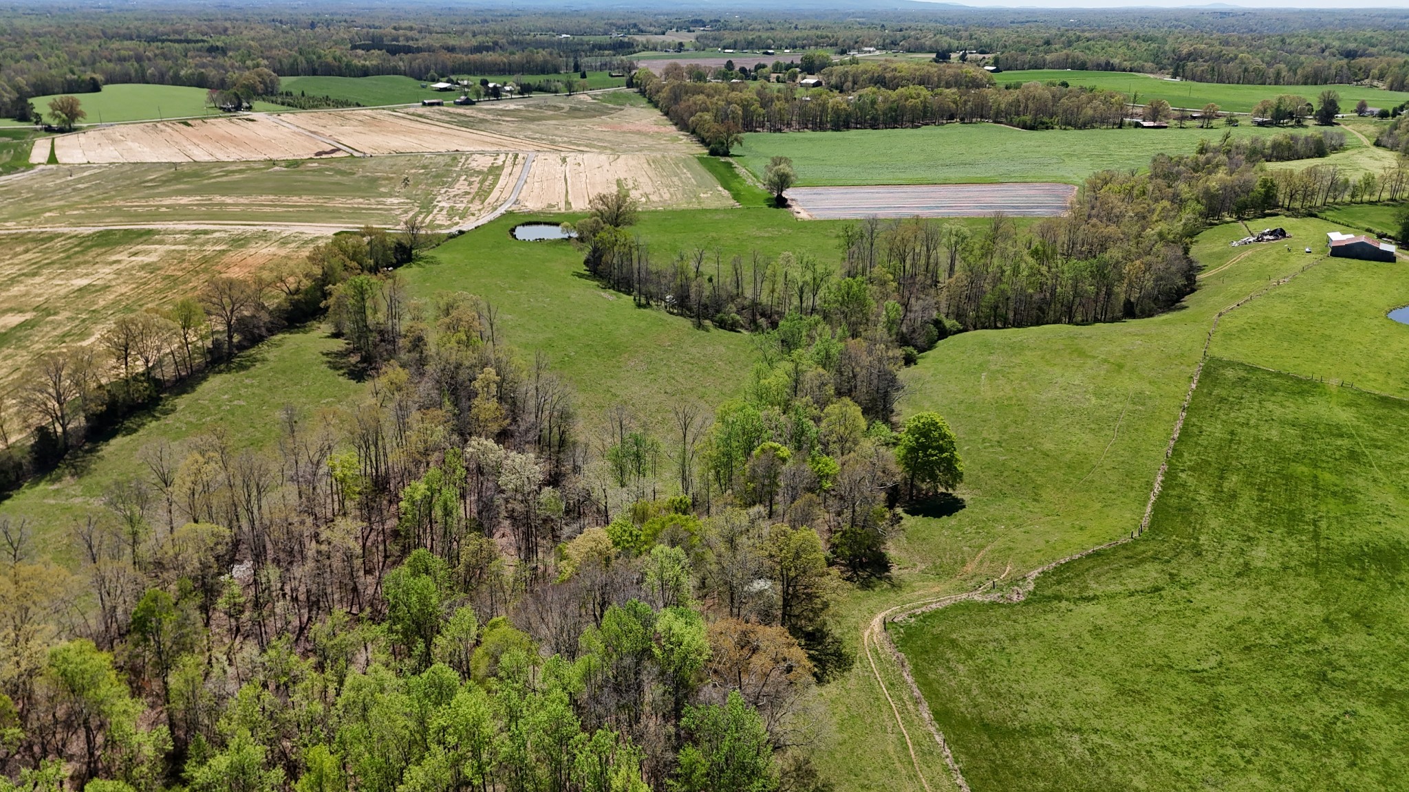 0 Neal Road Belvidere, TN 37306 - Photo 25 of 58 an aerial view of residential houses with outdoor space and river