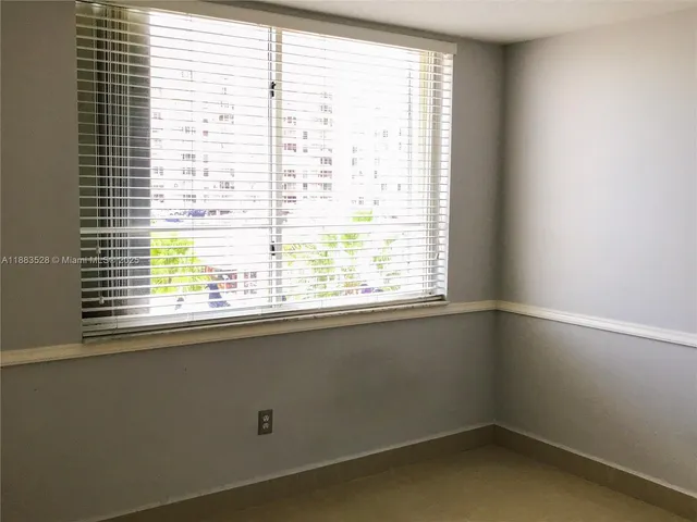 a view of a window in a room