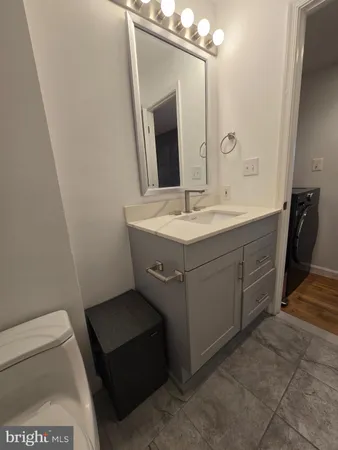 a close up view of washer and dryer